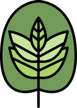 Calathea Vector Icon