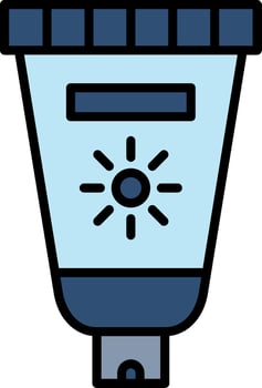 Sunscreen Vector Icon