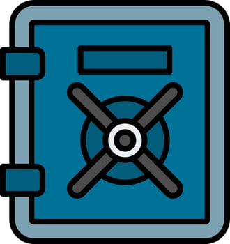 Safe Box Vector Icon