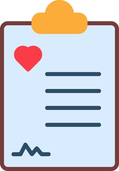 Health Report Vector Icon