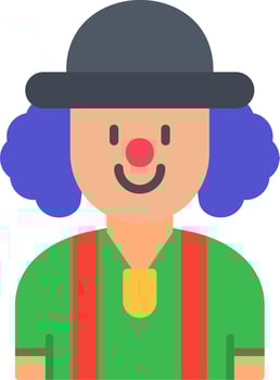 Clown Vector Icon
