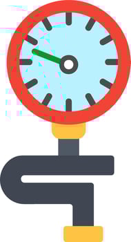 Pressure Vector Icon