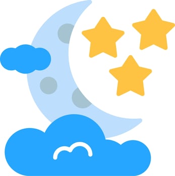 Moon Vector Icon