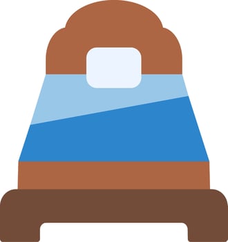 Single Bed Vector Icon