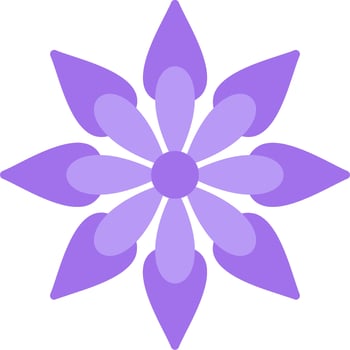 Zinnia Vector Icon
