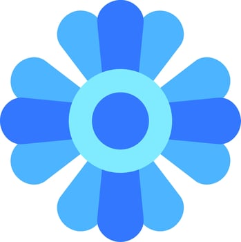 Gaillardia Vector Icon