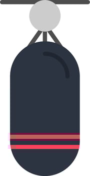Boxing Bag Vector Icon