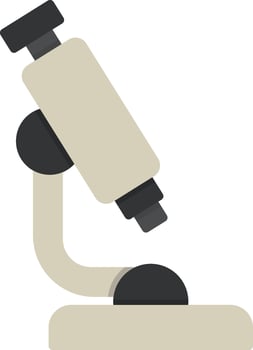 Microscope Vector Icon