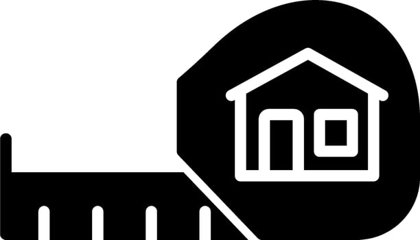 Measuring Tape Vector Icon