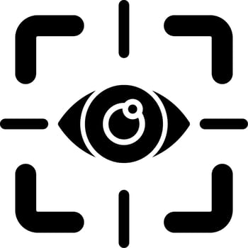 Eye Test Vector Icon
