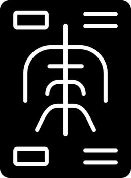 X Rays Vector Icon
