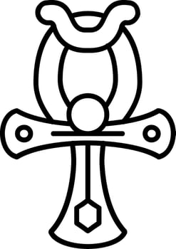 Ankh Vector Icon