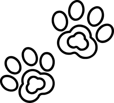 Footprint Vector Icon
