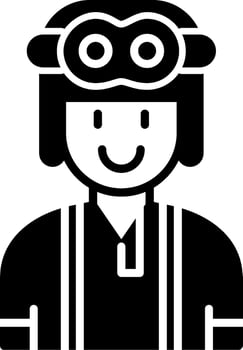 Pilot Vector Icon