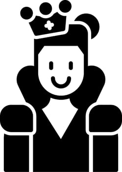 Queen Vector Icon