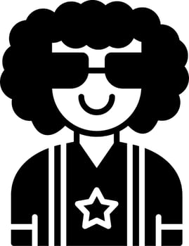 Rockstar Vector Icon