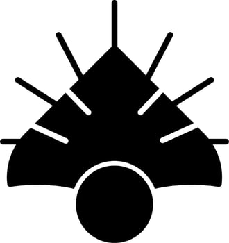 Fan Palm Vector Icon