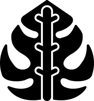 Philodendron Vector Icon