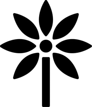 Schefflera Vector Icon
