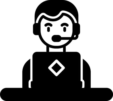 Operator Vector Icon