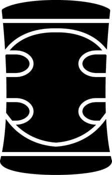 Knee Pad Vector Icon