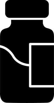 Vial Vector Icon