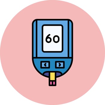 Glucometer Vector Icon