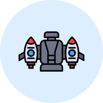 Jet Pack Vector Icon