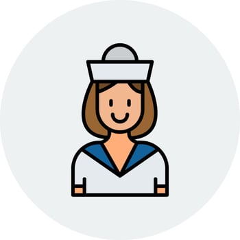 Sailor Vector Icon