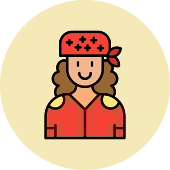 Biker Vector Icon