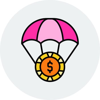 Parachute Vector Icon