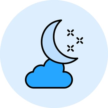 Night Vector Icon