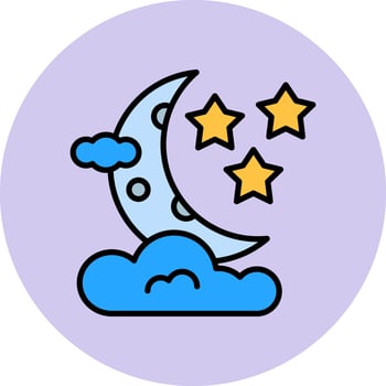 Moon Vector Icon