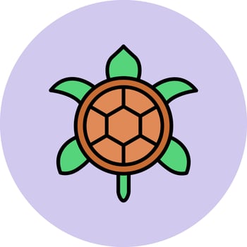 Turtle Vector Icon
