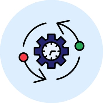 Efficiency Vector Icon