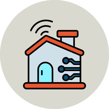 Smart Home Vector Icon