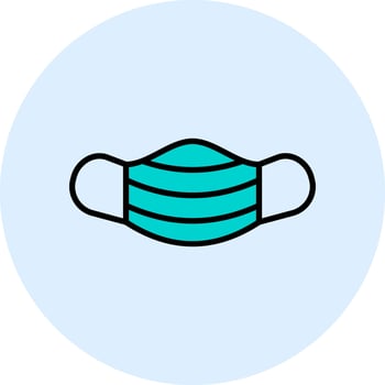 Face Mask Vector Icon