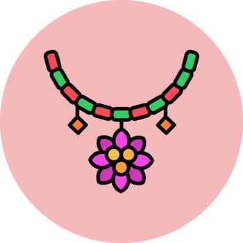 Necklace Vector Icon