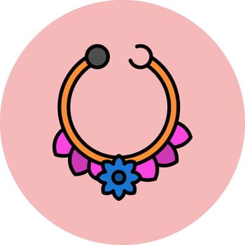 Septum Vector Icon