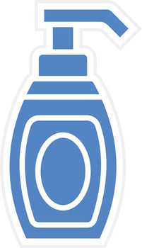 Soap Bottle Vector Icon