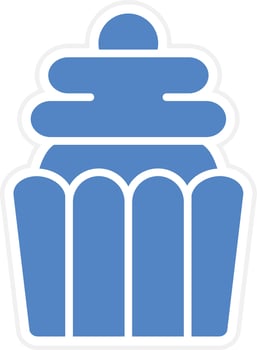 Cupcake Vector Icon