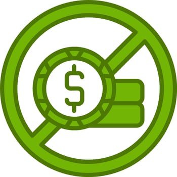 Ban Vector Icon