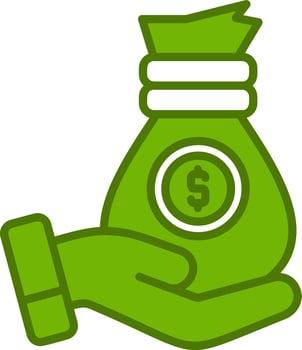 Debt Vector Icon