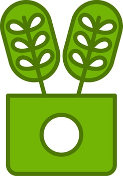 Calathea Vector Icon