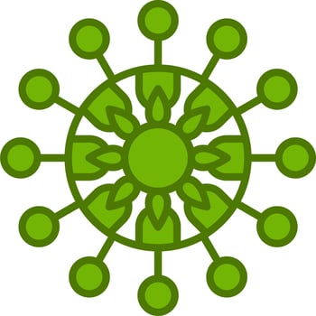 Pincushion Vector Icon
