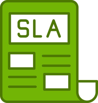 Sla Vector Icon
