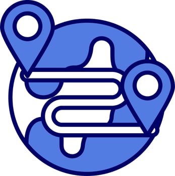 Distance Vector Icon