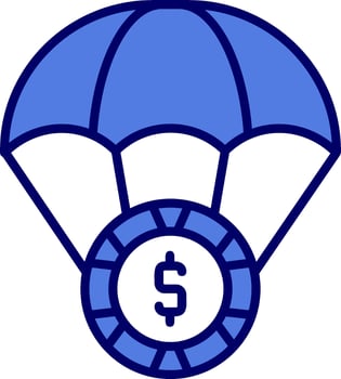 Parachute Vector Icon