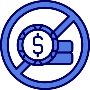 Ban Vector Icon