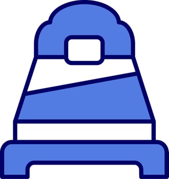 Single Bed Vector Icon